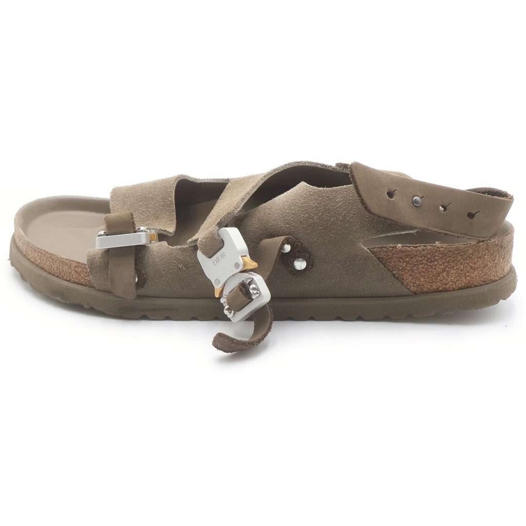 Christian Dior(クリスチャンディオール) ×BIRKENSTOCK サンダル ブラウン 43 3SA117SG62043