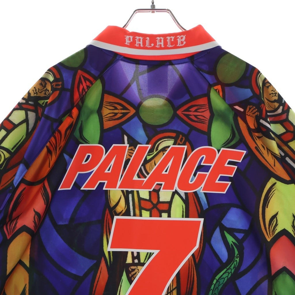 NIKE(ナイキ) ×PALACE ×ENGLAND FOOTBALL JERSEY ステンドグラス調 半袖フットボールシャツ マルチ IM3198-635