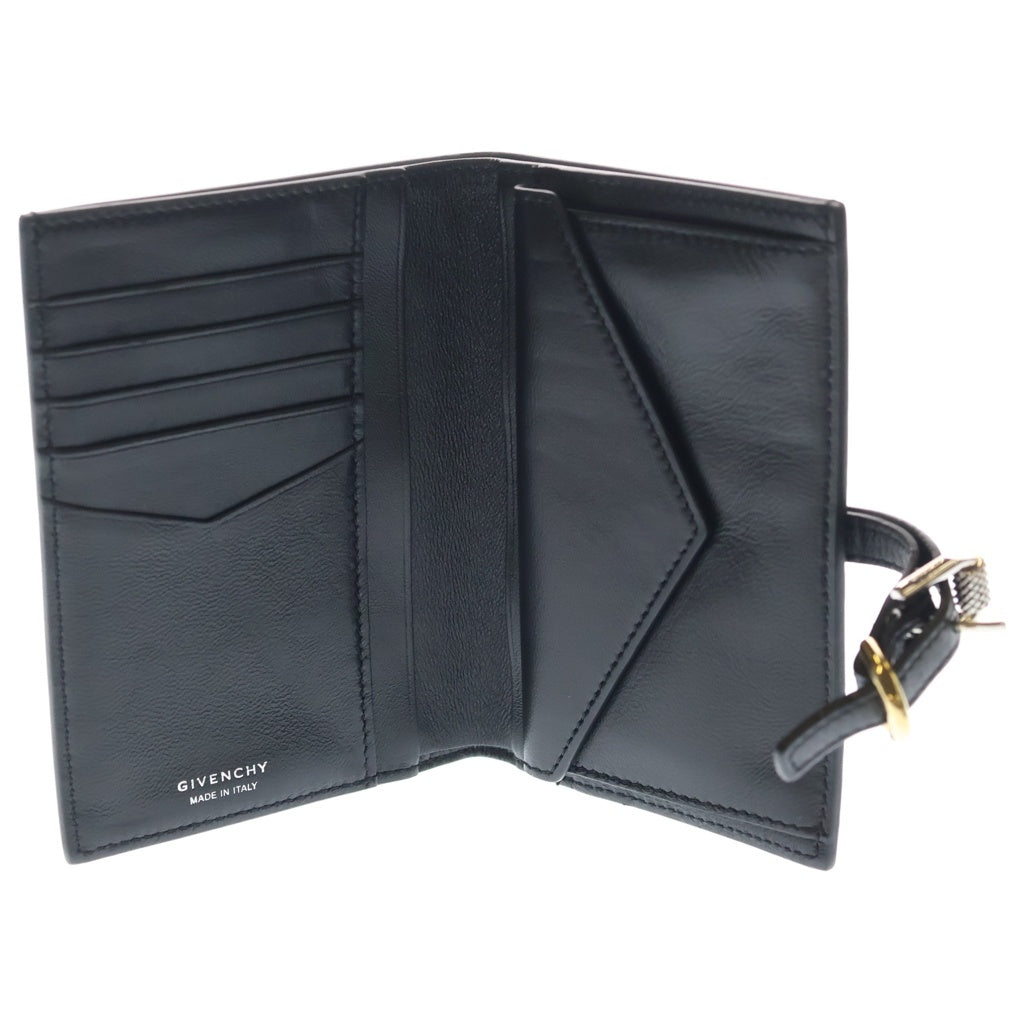 GIVENCHY(ジバンシィ) VOYOU WALLET ヴォワイユー レザーウォレット ブラック レディース