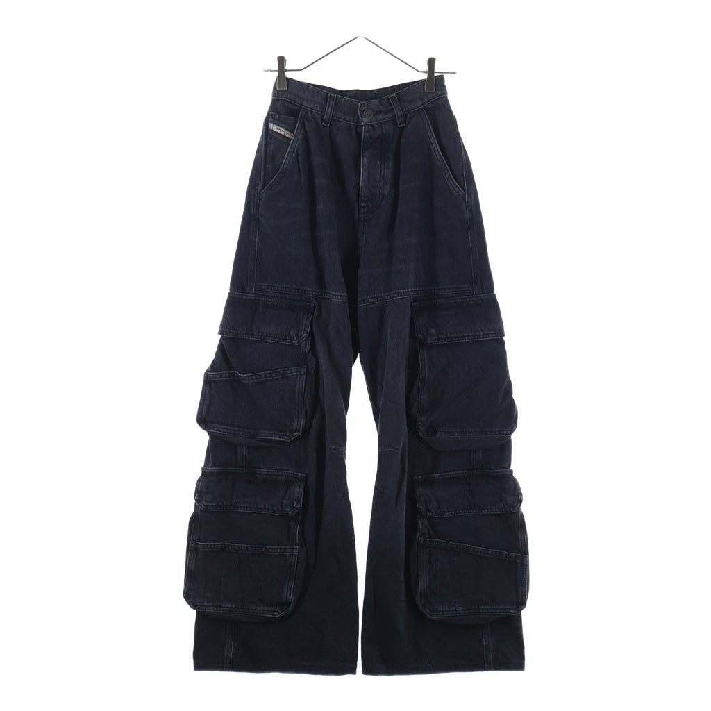 DIESEL(ディーゼル) D-SIRE-CARGO ルーズフィットカーゴデニムパンツ