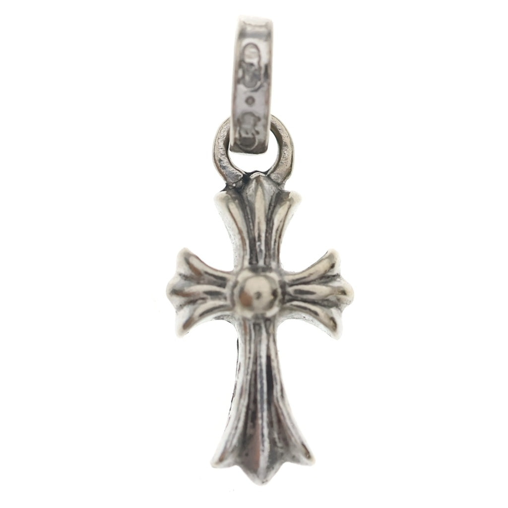 CHROME HEARTS(クロムハーツ) 18KWG CRS BBYFAT P/DIA ベイビーファットクロス PAVEダイヤ ペンダントトップ ホワイトゴールド