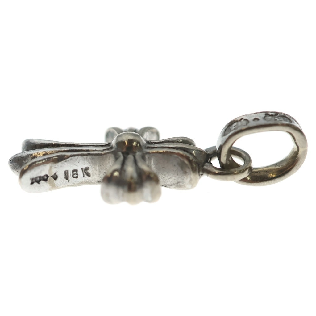 CHROME HEARTS(クロムハーツ) 18KWG CRS BBYFAT P/DIA ベイビーファットクロス PAVEダイヤ ペンダントトップ ホワイトゴールド