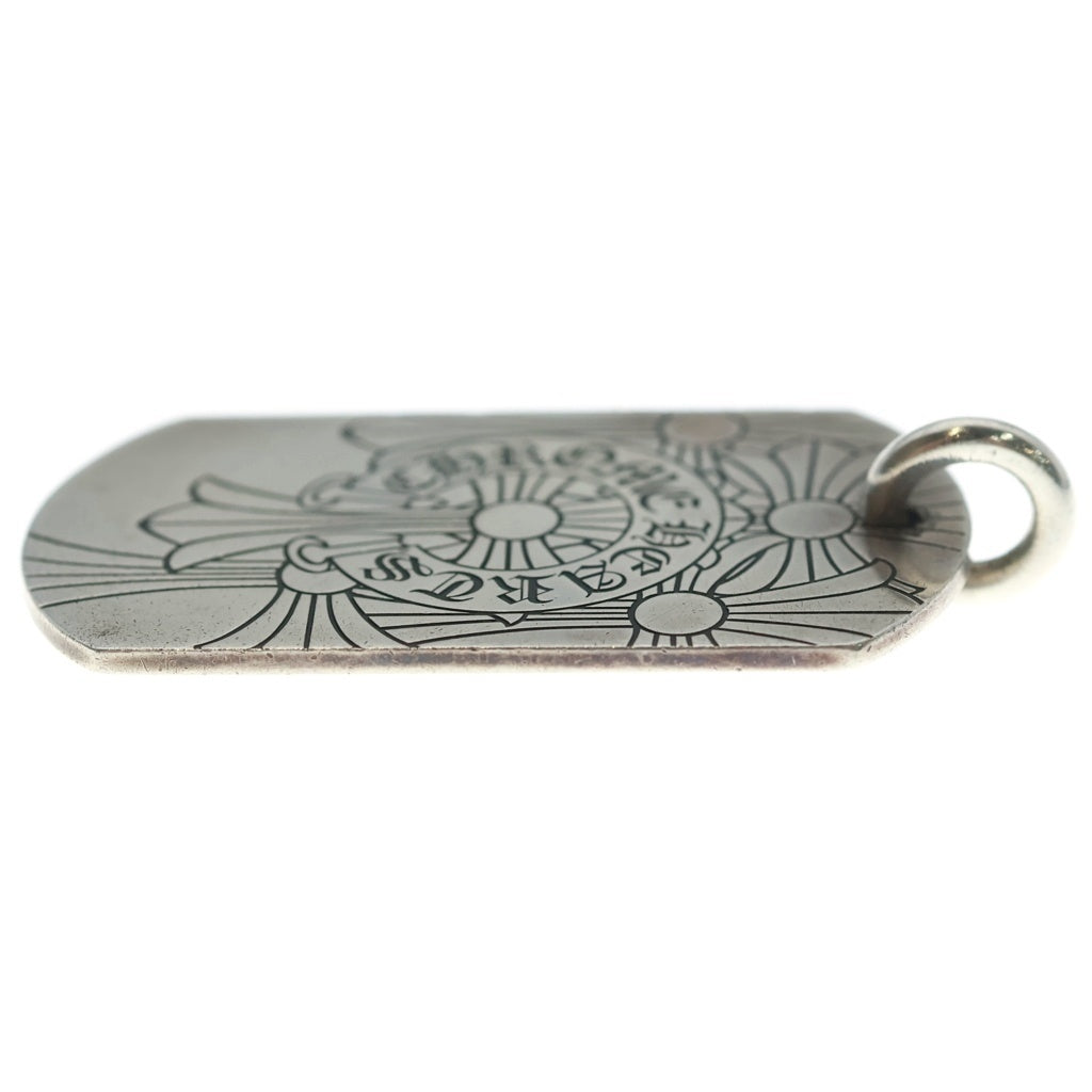 CHROME HEARTS(クロムハーツ) D TAG LRG GOD BLESS ラージゴットブレス ドックタグ ペンダントトップ シルバー