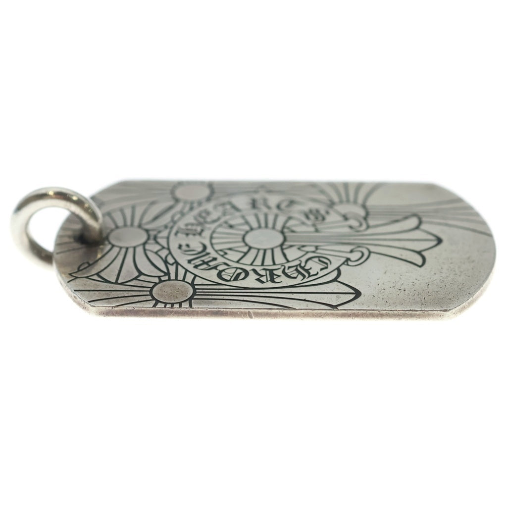 CHROME HEARTS(クロムハーツ) D TAG LRG GOD BLESS ラージゴットブレス ドックタグ ペンダントトップ シルバー
