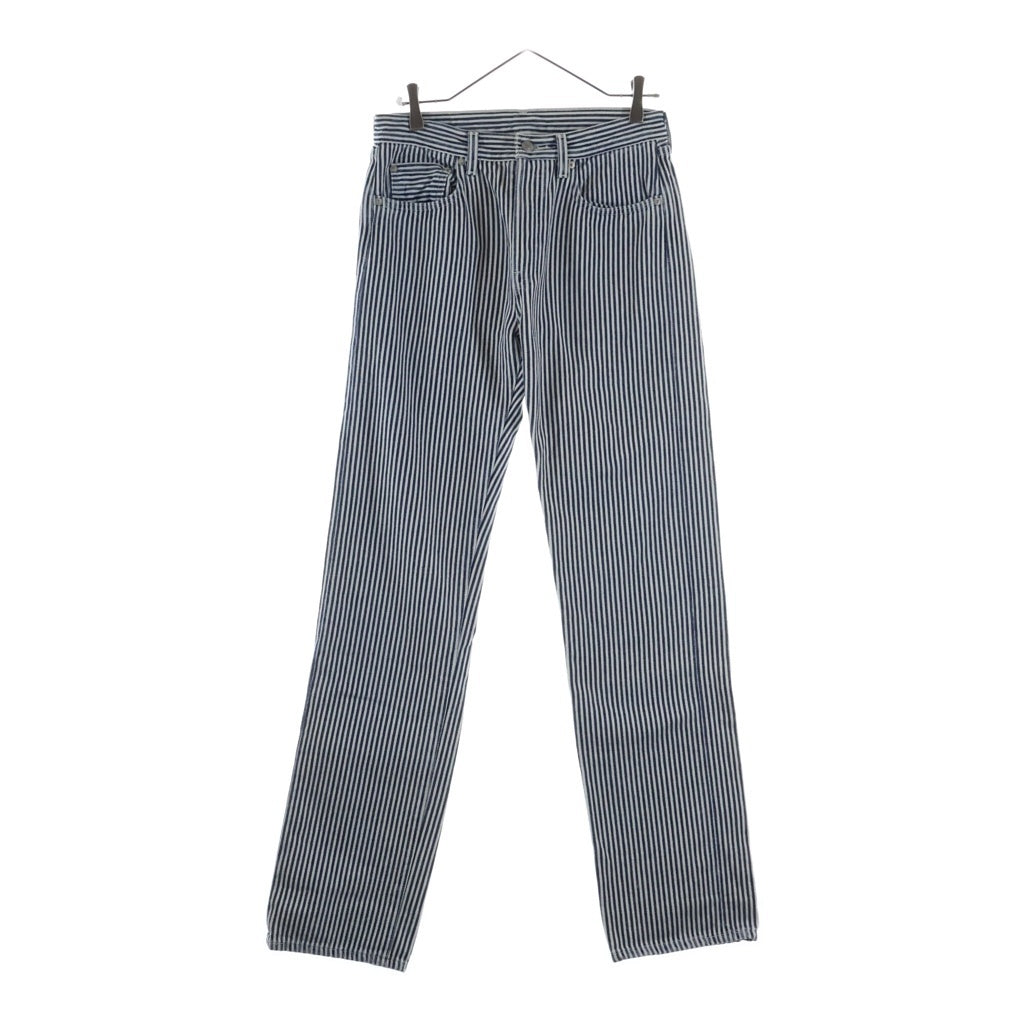 Levi's(リーバイス) × NIGO HICKORY STRIPE 501 ニゴ ヒッコリーストライプパンツ ホワイト/ネイビー A5903-0000