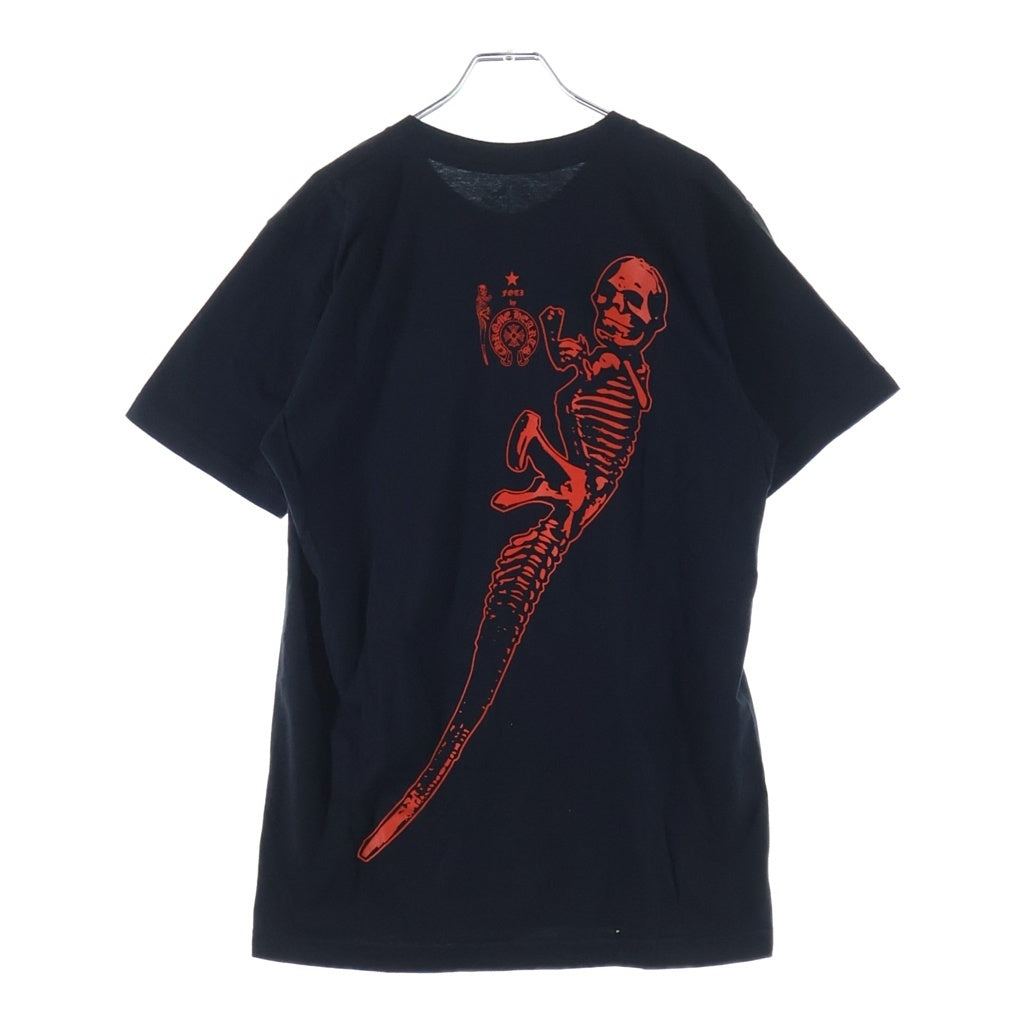 CHROME HEARTS(クロムハーツ) FOTI JAVIS S/S TEE フォティジャービス クルーネック半袖カットソーTシャツ ブラック