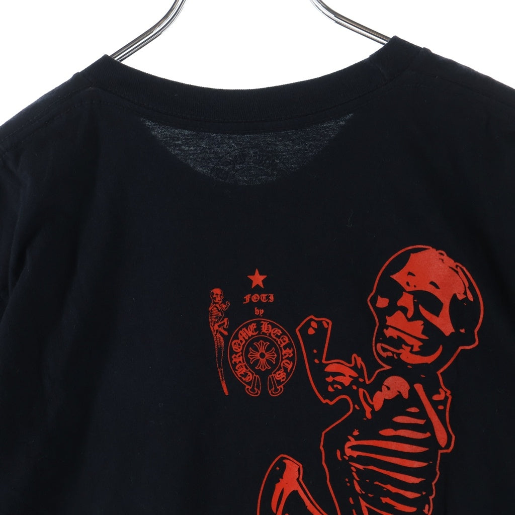 CHROME HEARTS(クロムハーツ) FOTI JAVIS S/S TEE フォティジャービス クルーネック半袖カットソーTシャツ ブラック