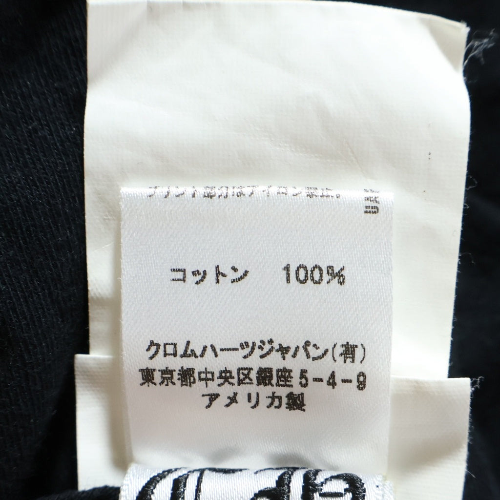 CHROME HEARTS(クロムハーツ) FOTI JAVIS S/S TEE フォティジャービス クルーネック半袖カットソーTシャツ ブラック