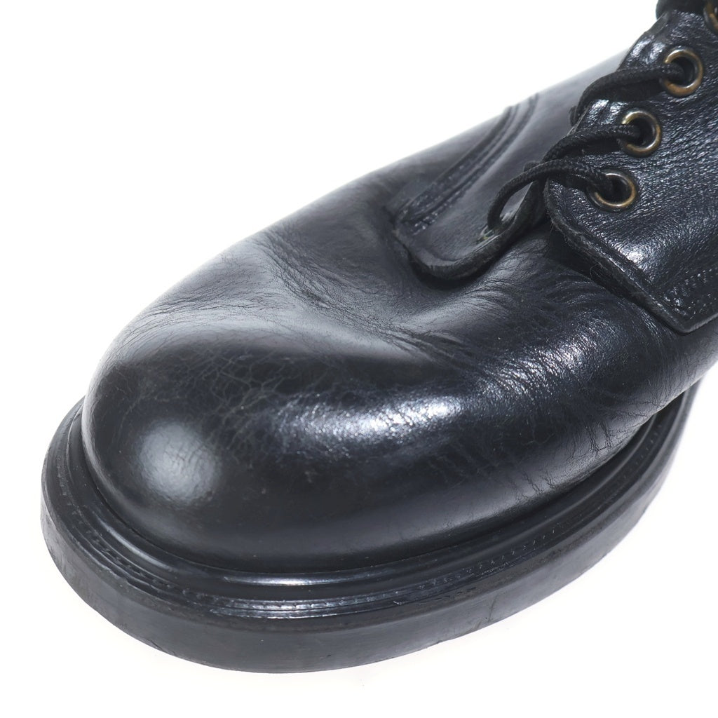 RED WING(レッド ウイング) 90S 刺繍羽タグ 107 POSTMAN ポストマン レザーローカットシューズ ブラック