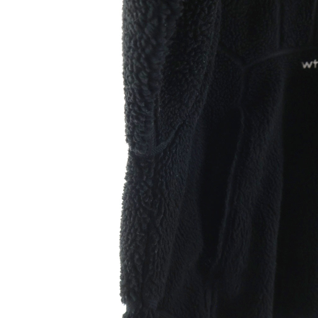WTAPS(ダブルタップス) 22AW MECH JACKET POAC BOA メック ハーフジップ ボアジャケット ブラック 222ATDT-JKM01