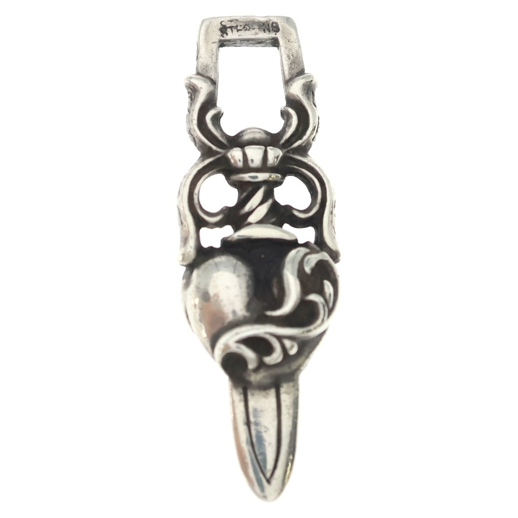 CHROME HEARTS(クロムハーツ) DAGGER HEART ダガーハート ペンダントトップ シルバー BCA243
