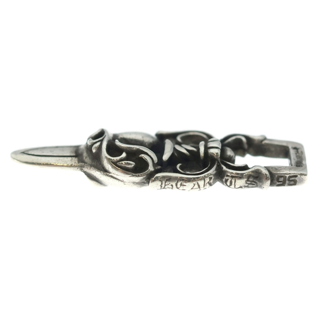 CHROME HEARTS(クロムハーツ) DAGGER HEART ダガーハート ペンダントトップ シルバー BCA243