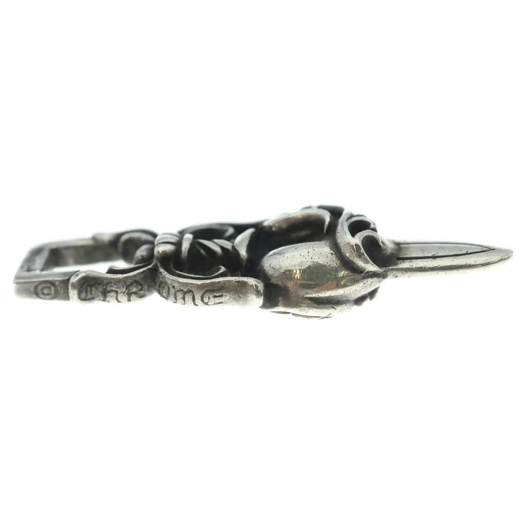 CHROME HEARTS(クロムハーツ) DAGGER HEART ダガーハート ペンダントトップ シルバー BCA243