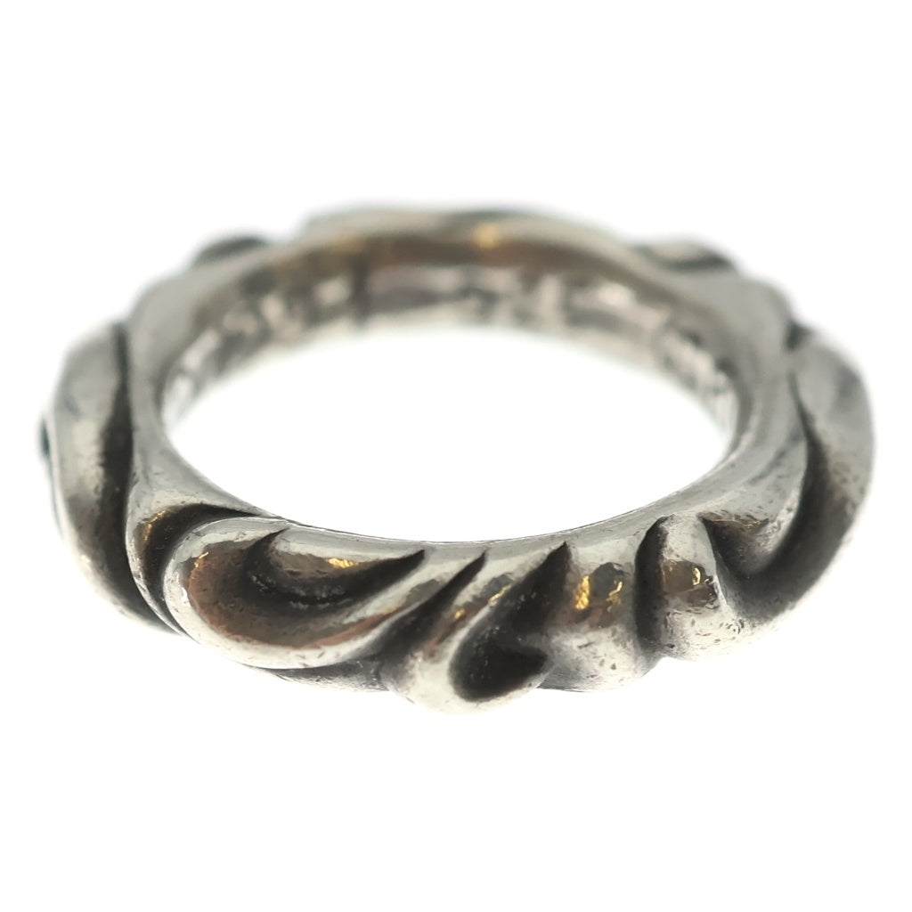 CHROME HEARTS(クロムハーツ) SCRL BAND スクロールバンド リング シルバー BCA351