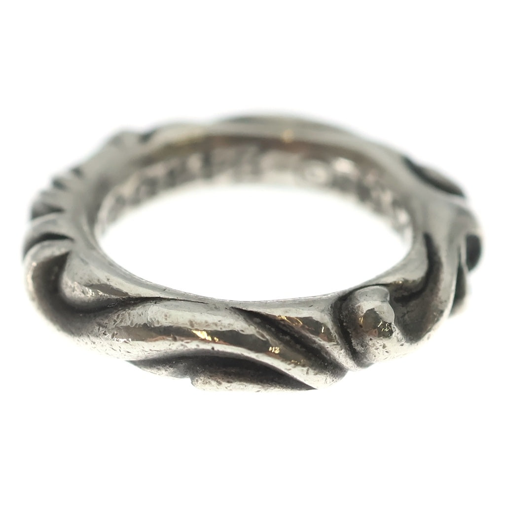 CHROME HEARTS(クロムハーツ) SCRL BAND スクロールバンド リング シルバー BCA351