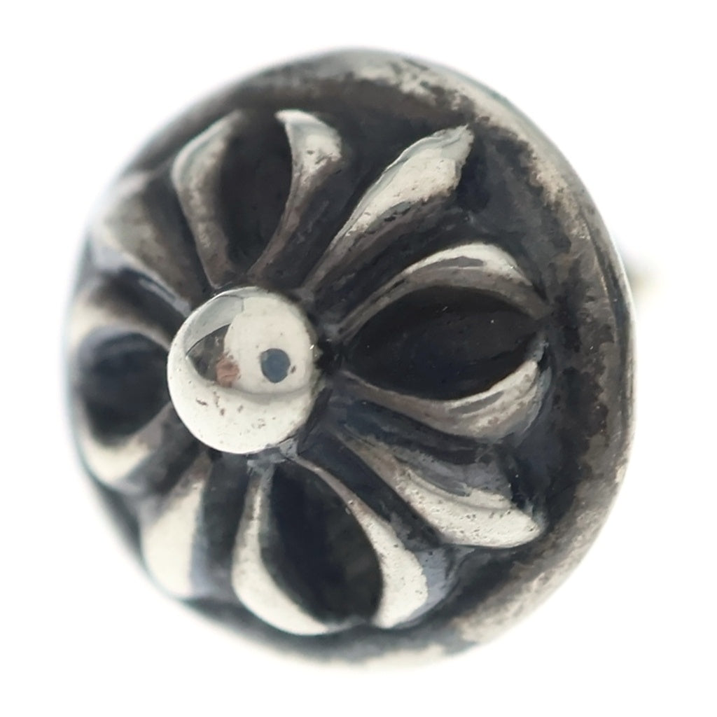 CHROME HEARTS(クロムハーツ) STUD CRSBLL クロスボールスタッドピアス シルバー BCA110