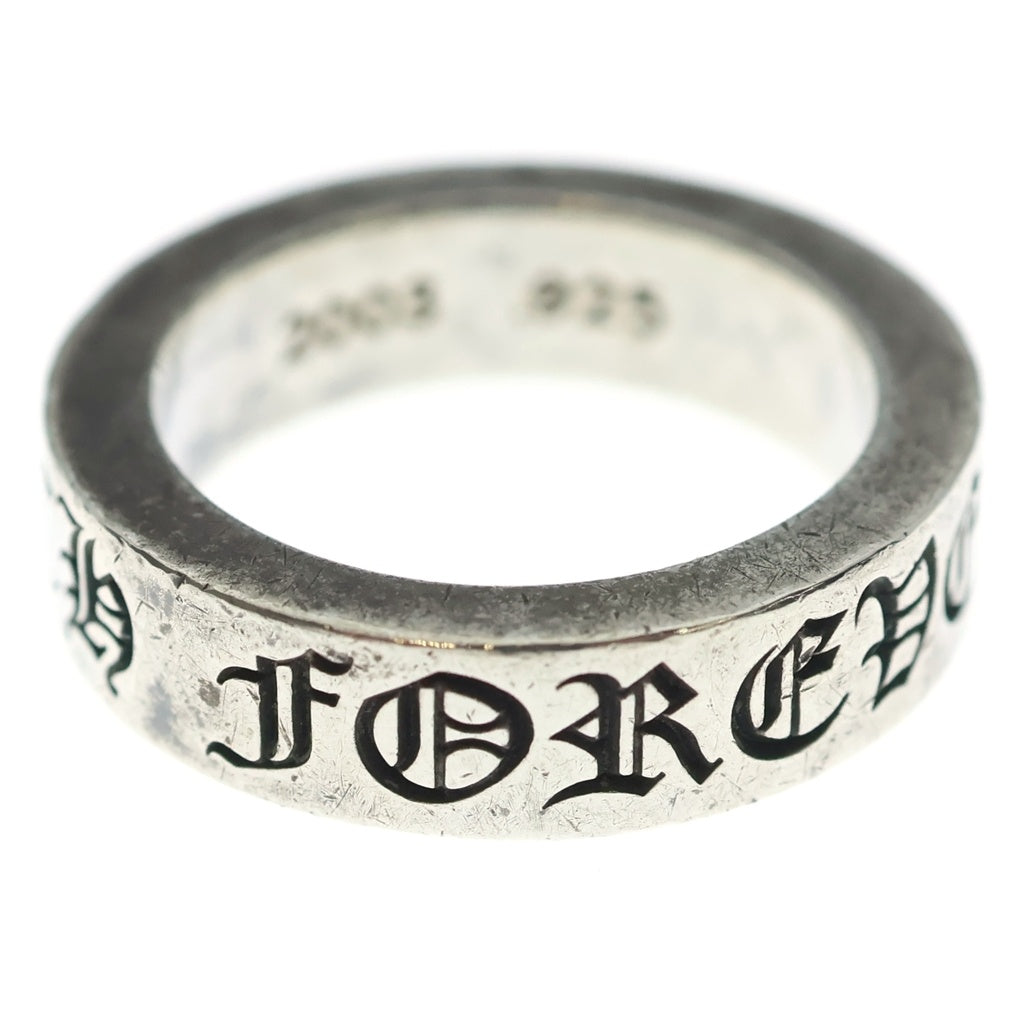 CHROME HEARTS(クロムハーツ) 6mm SPACER FOREVER 6mmスペーサーリング フォーエバーシルバーBCA337