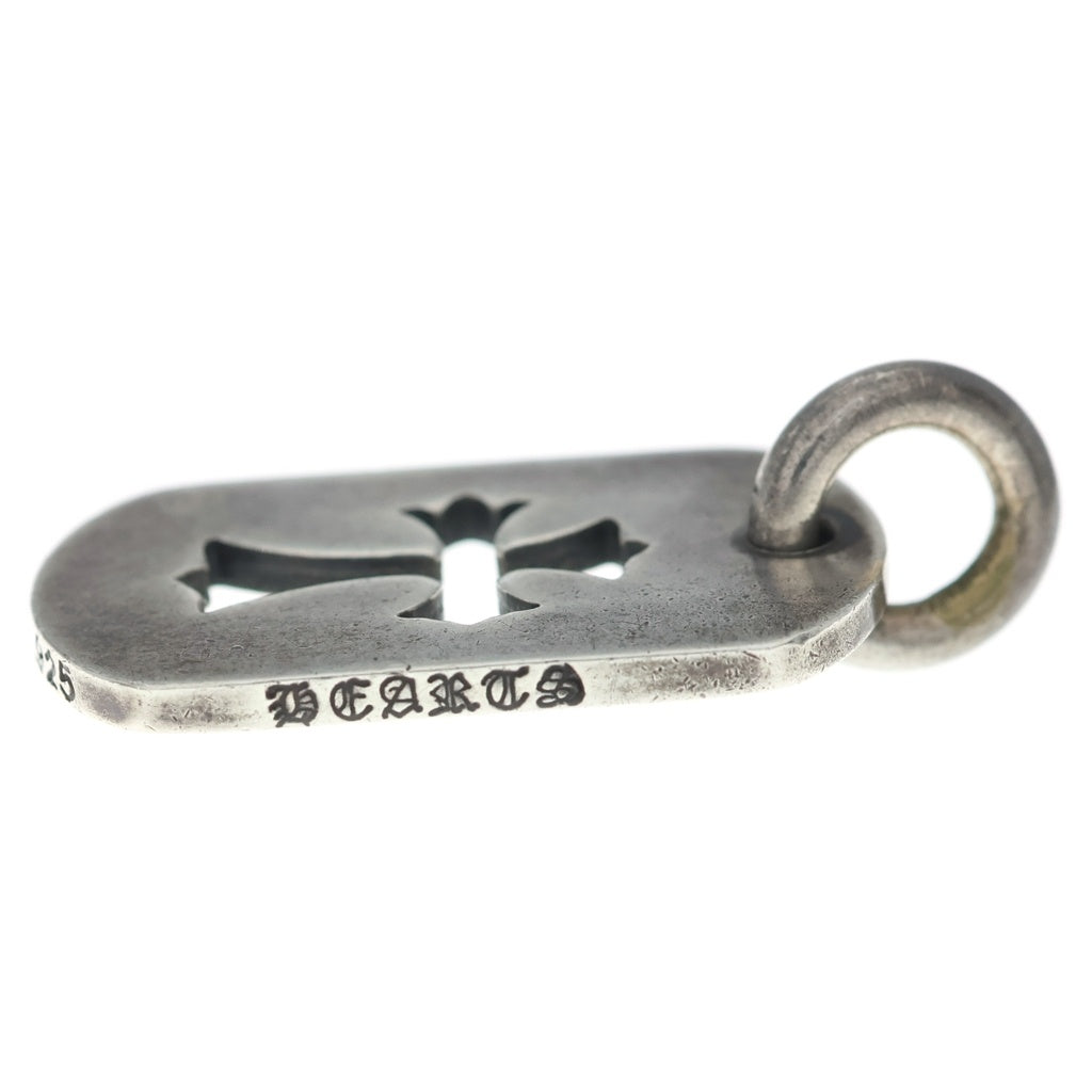 CHROME HEARTS(クロムハーツ) D TAG SML CO CRS カットアウトクロスドッグタグ スモール ペンダントトップ シルバー BCA242