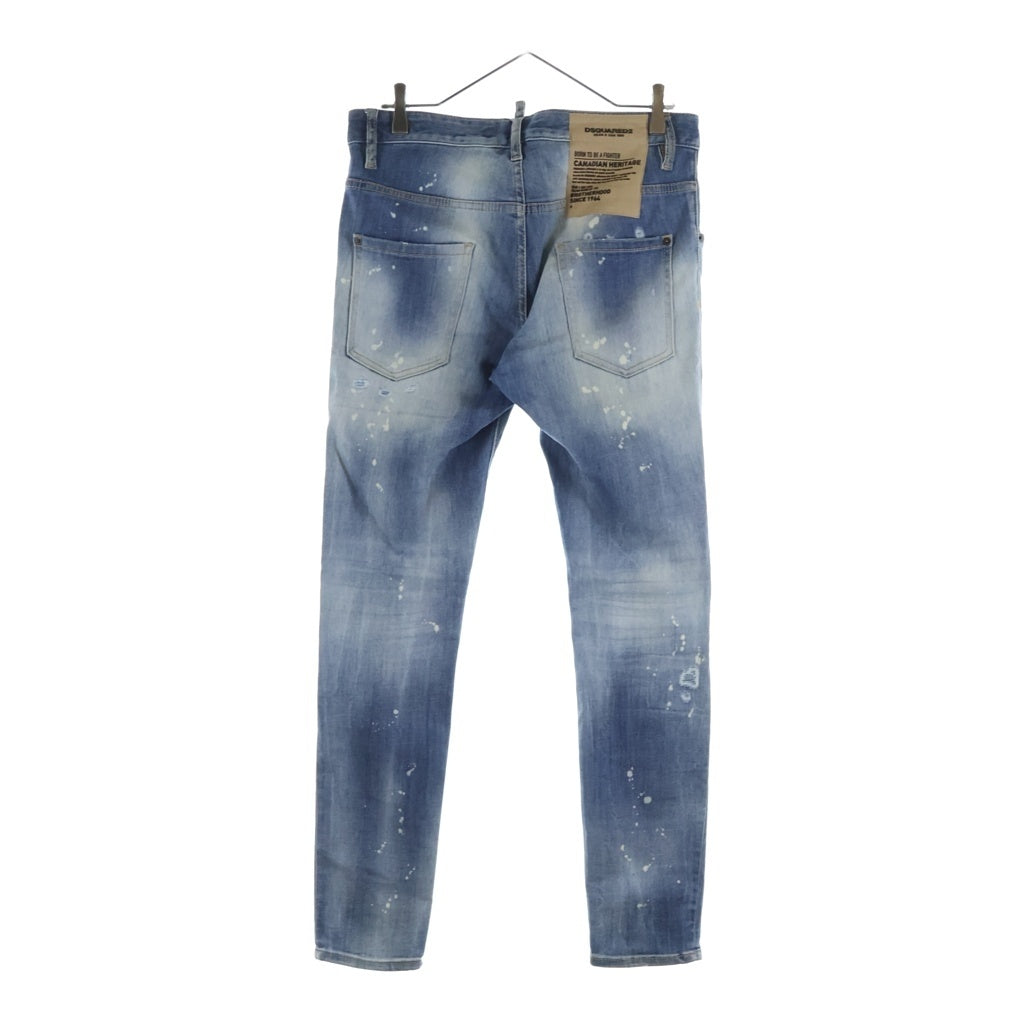 DSQUARED2(ディースクエアード) SUPER TWINKY JEAN スーパートゥインキー スキニーデニムパンツ インディゴ S74LB0996 S30708