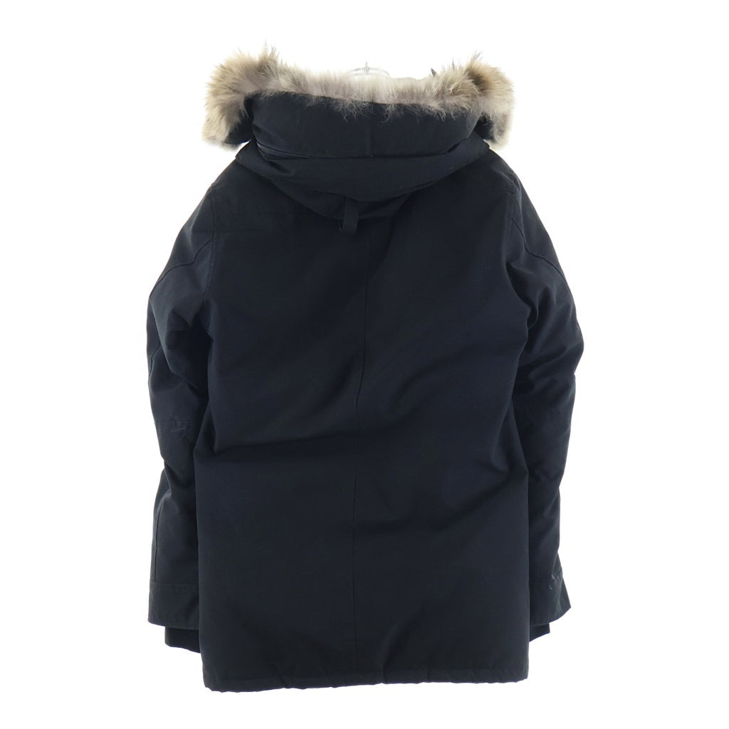 CANADA GOOSE(カナダグース) JASPER PARK ジャスパー ジップアップ ファー付きフーデットダウンジャケット ブラック 3438JM