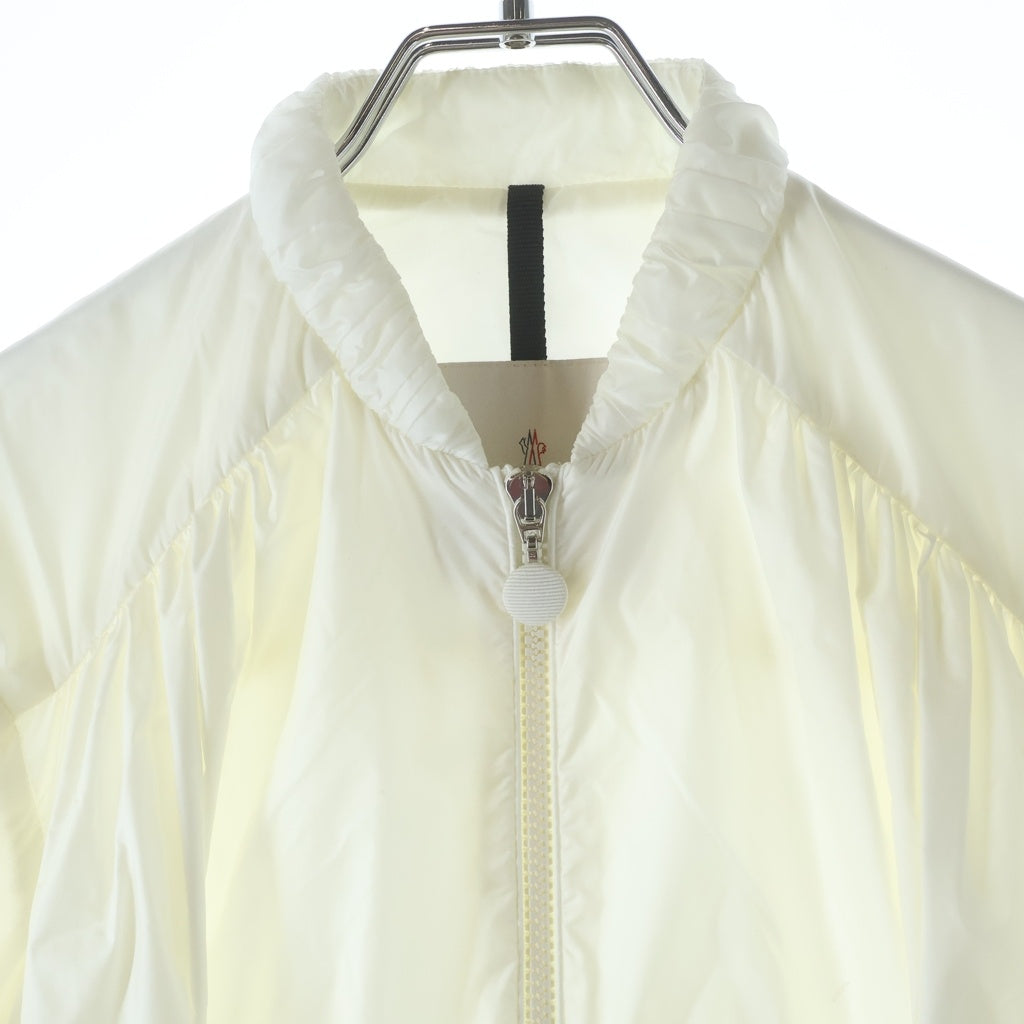 MONCLER(モンクレール) 25SS CHAZERON GIUBBOTTO シャゼロン ジップアップ ナイロンジャケット ホワイト レディース K10931A00124 597YF