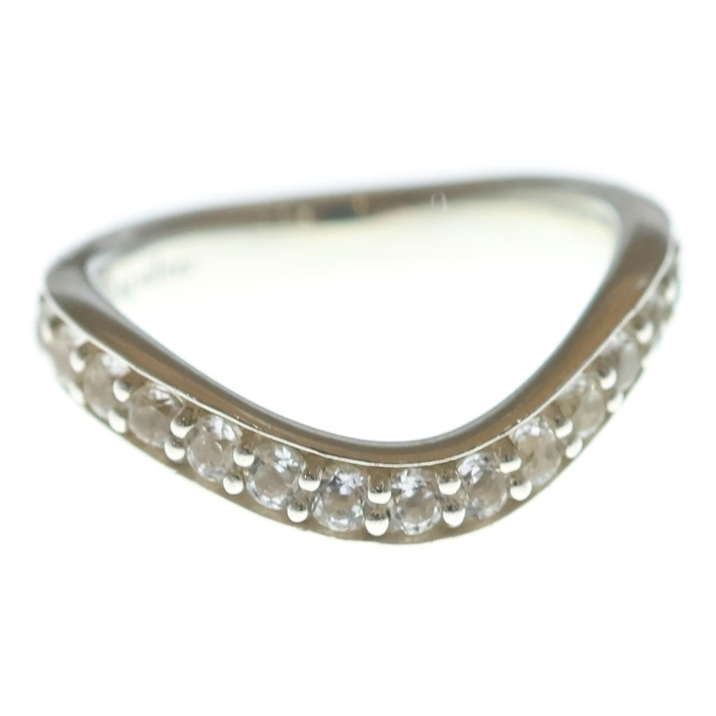 GARNI(ガルニ) CURVED ETERNITY RING ラインストーン カーブドエタニティリング シルバー レディース