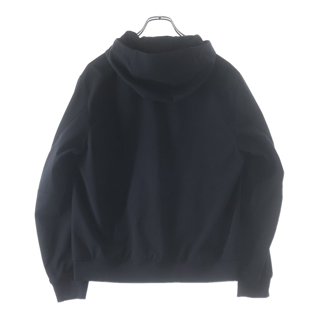 STONE ISLAND(ストーンアイランド) LIGHT SOFT SHELL ライトソフトシェル ジップアップフーデットジャケット ブラック 801540227