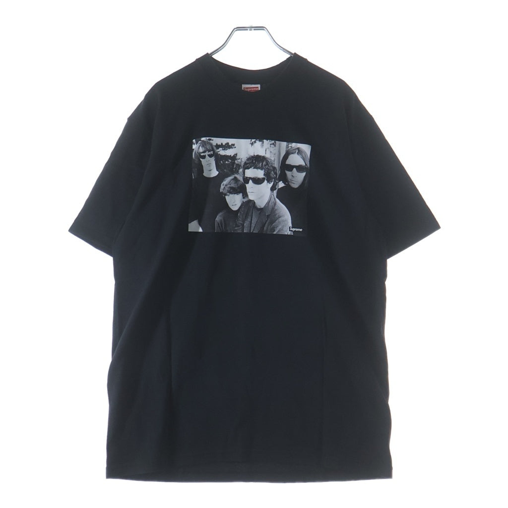 SUPREME(シュプリーム) 19AW Velvet Underground Tee ザ ベルベット アンダーグラウンド 半袖Tシャツ カットソー ブラック