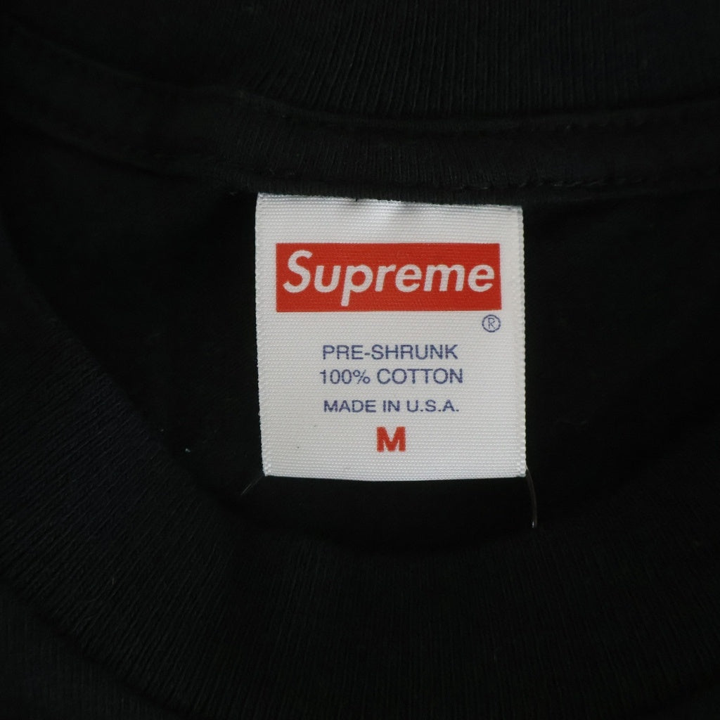 SUPREME(シュプリーム) 19AW Velvet Underground Tee ザ ベルベット アンダーグラウンド 半袖Tシャツ カットソー ブラック