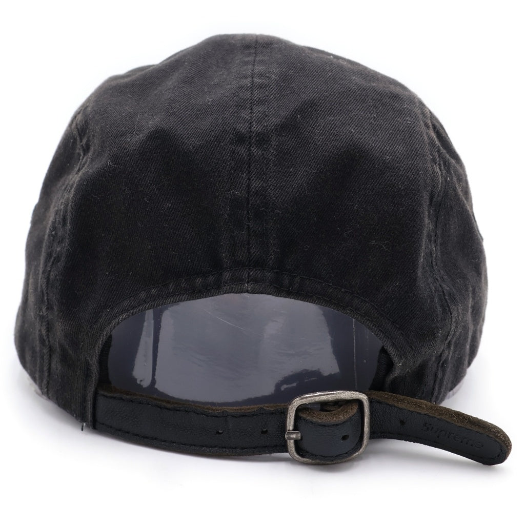SUPREME(シュプリーム) 23AW Washed Chino Twill Camp Cap ウォッシュド チノツイル キャンプキャップ 帽子 ブラック