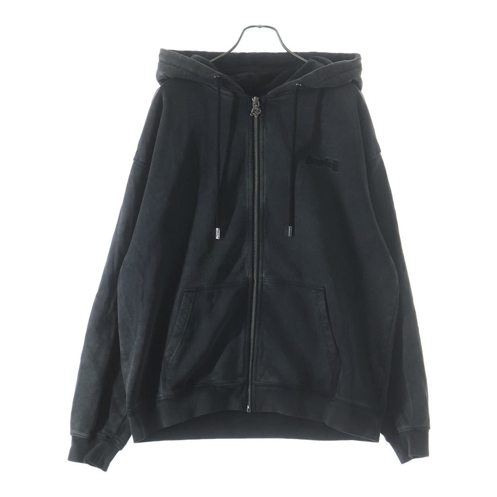 SUPPLIER(サプライヤ) CROSS ZIP HOODIE クロス ジップアップ フーディー グレー