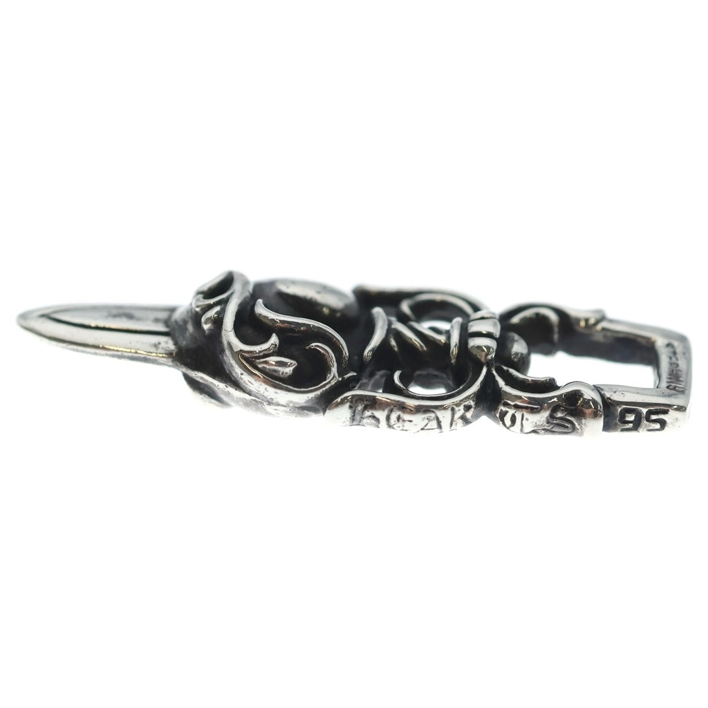 CHROME HEARTS(クロムハーツ) DAGGER HEART ダガーハート ペンダントトップ シルバー BCA243
