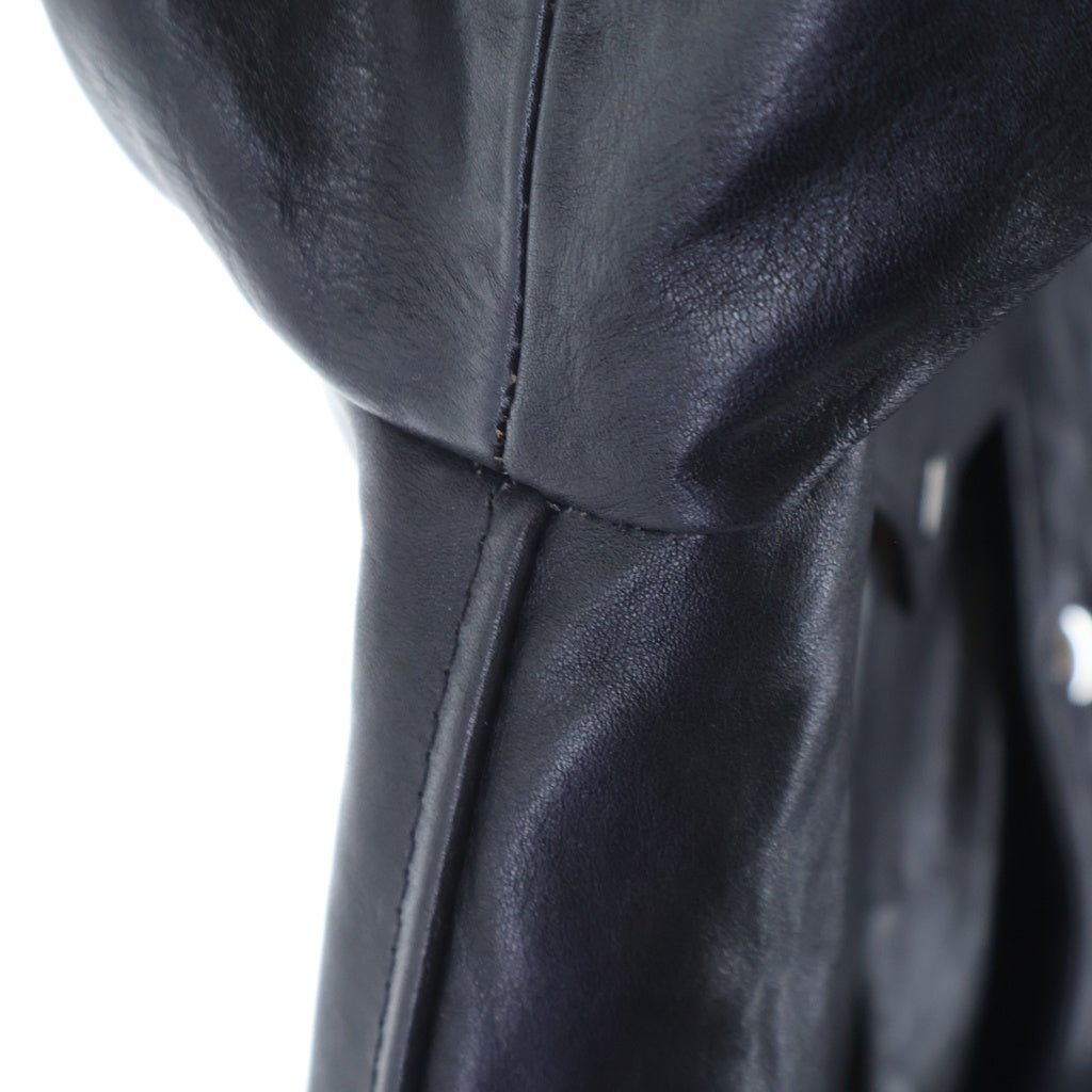 Lewis Leathers(ルイスレザー) WESTERN JACKET ウエスタンジャケット ベジタブル カウハイド レザージャケット ブラック