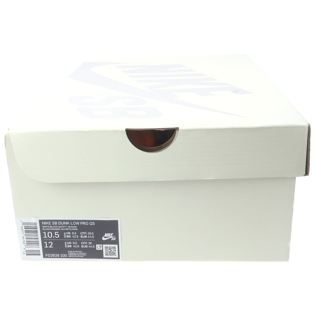 NIKE(ナイキ) ×TIGHTBOOTH SB Dunk Low Pro QS SB ダンク ロー プロ QS ローカットシューズ スニーカー US10.5/28.5cm ブラック/ホワイト