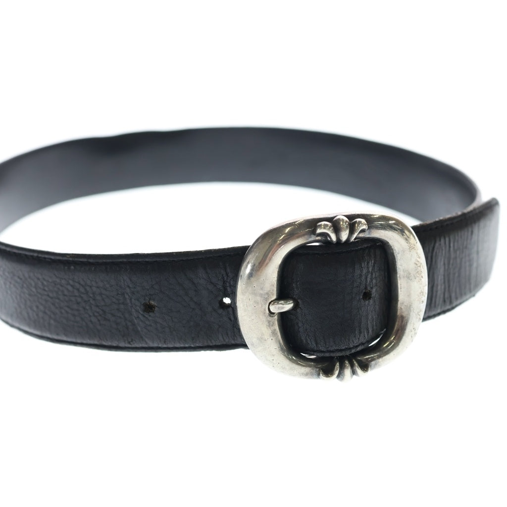 CHROME HEARTS(クロムハーツ) BLT GUNSLINGER1.5 ガンスリンガーバックル レザーベルト シルバー BCA356