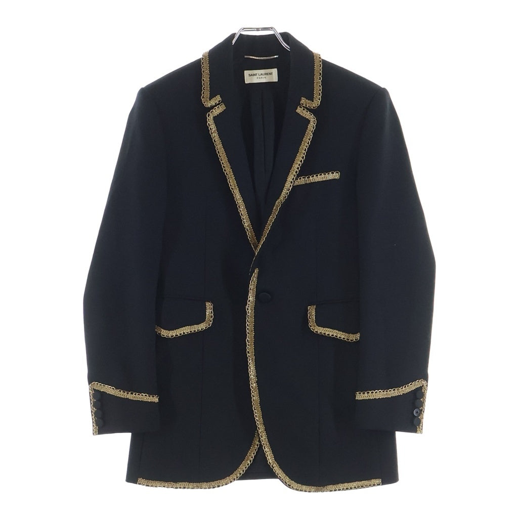 SAINT LAURENT PARIS(サンローランパリ) 18SS ナポレオン テーラードジャケット ブラック 554316 Y519U