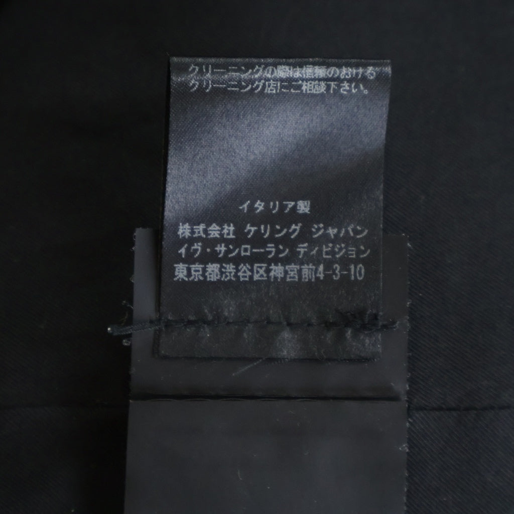 SAINT LAURENT PARIS(サンローランパリ) 18SS ナポレオン テーラードジャケット ブラック 554316 Y519U