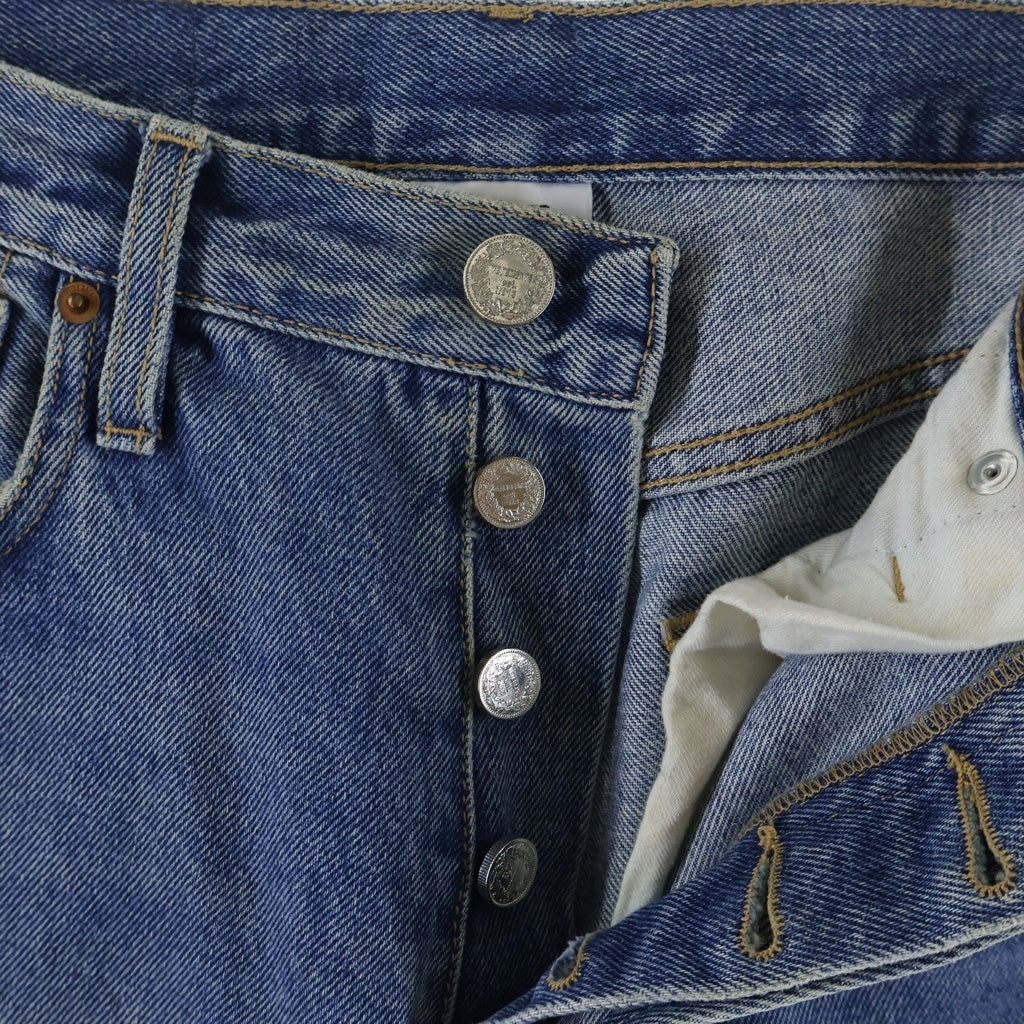 VETEMENTS(ヴェトモン) 20SS Light Blue Anarchy Jeans ライトブルー アナーキー ジーンズ デニムパンツ インディゴ MAH20PA010