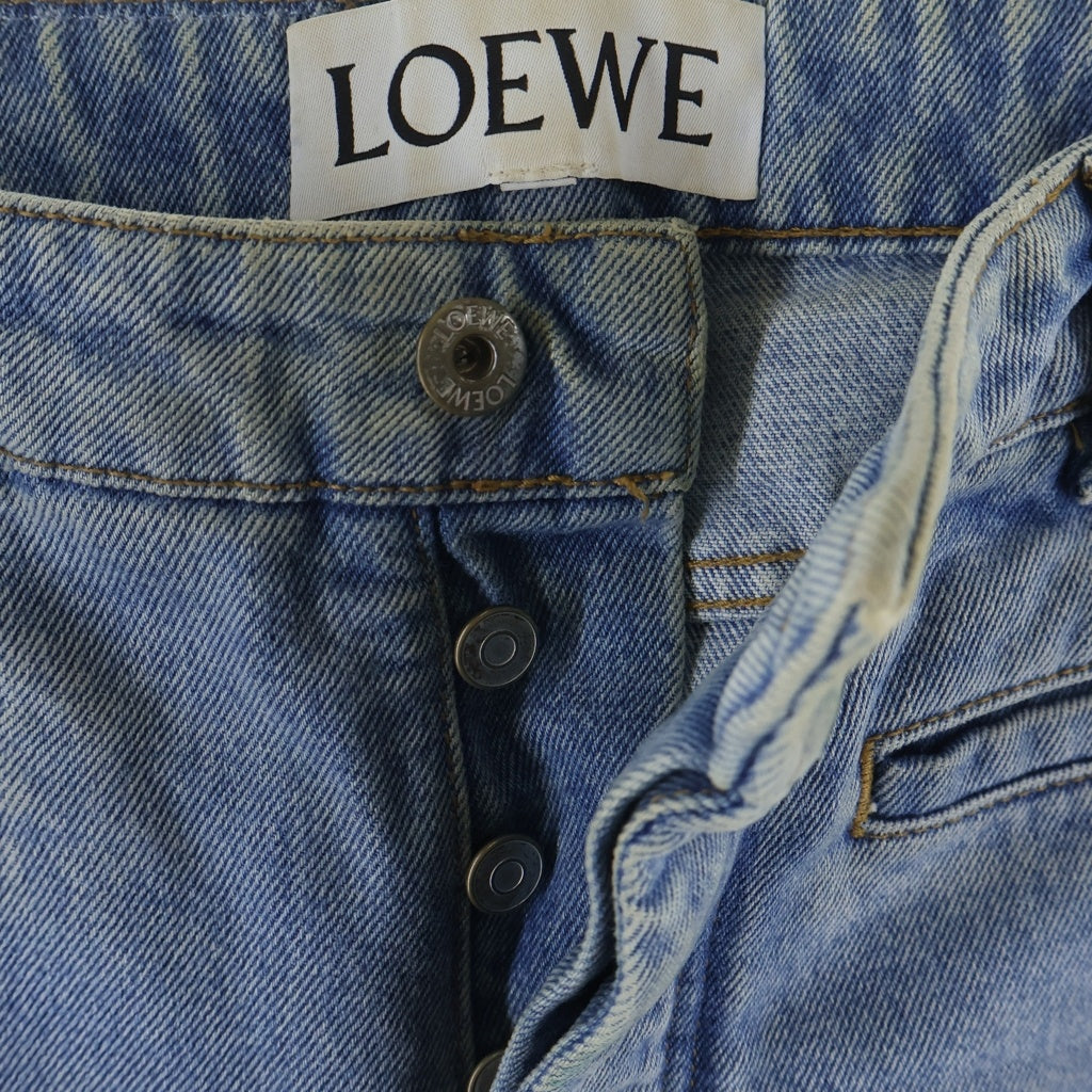 LOEWE(ロエベ) フィッシャーマンデニムパンツ ジーンズ インディゴ H2272440IB
