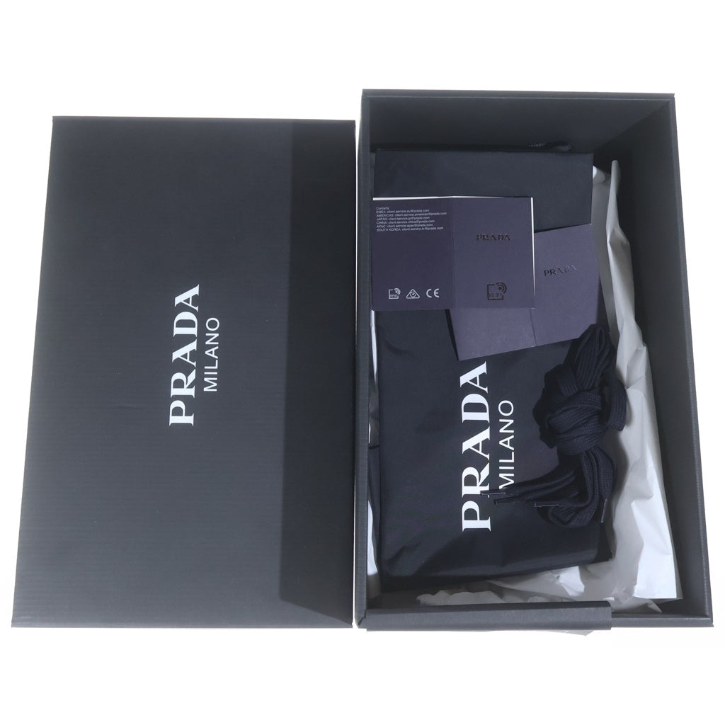 PRADA(プラダ) LANE レーン トライアングルロゴプレート スウェードローカットスニーカー ネイビー 2EE394