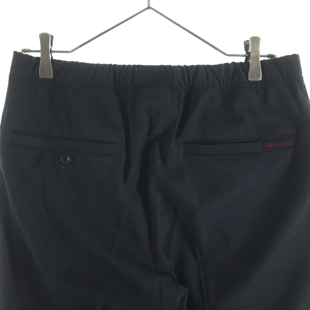 SOPHNET.(ソフネット) ×GRAMICCI WIDE CROPPED TAPERED PANTS by LORO PIANA グラミチ ワイドクロップド テーパード パンツ ロロピアーナ グレー SOPH-180187
