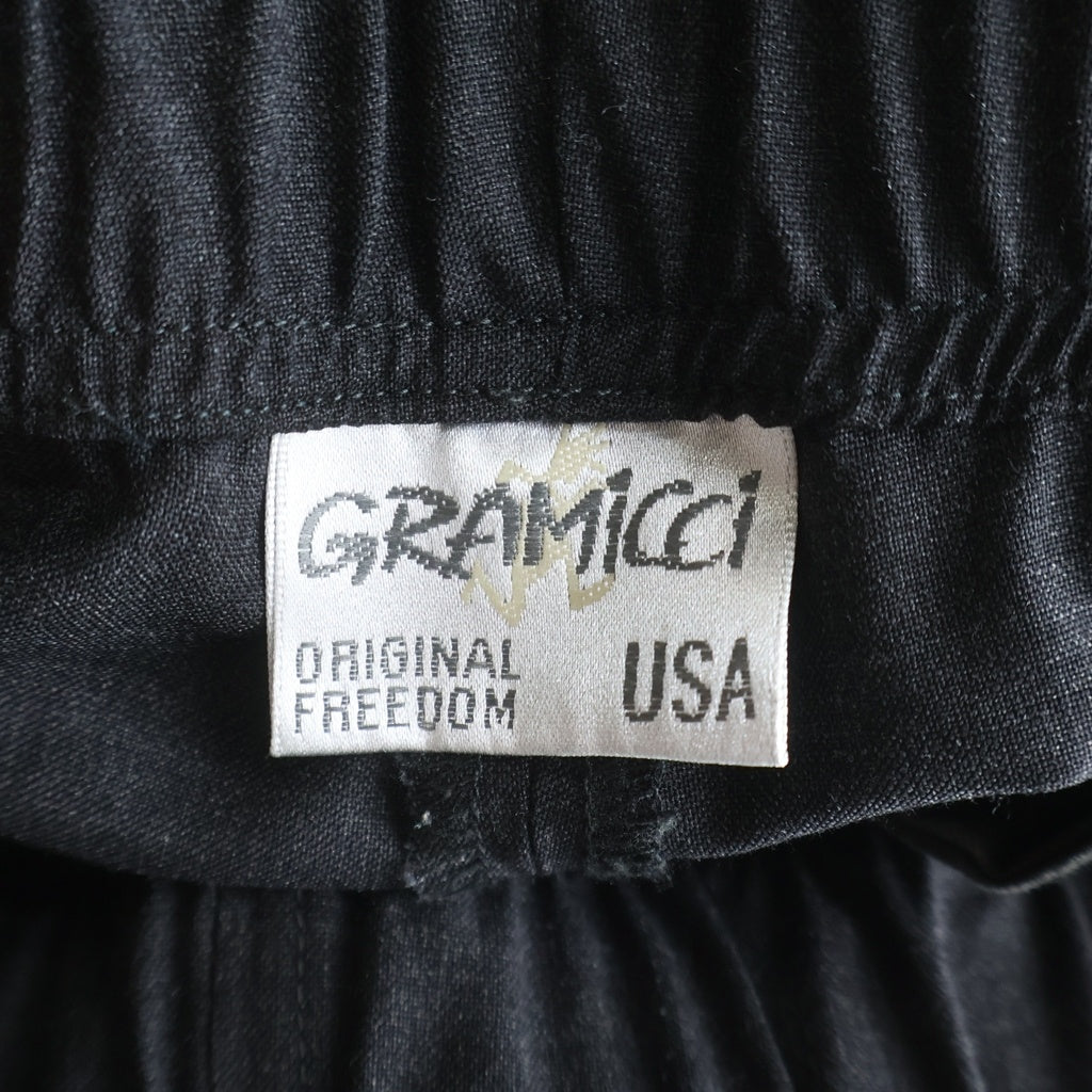 SOPHNET.(ソフネット) ×GRAMICCI WIDE CROPPED TAPERED PANTS by LORO PIANA グラミチ ワイドクロップド テーパード パンツ ロロピアーナ グレー SOPH-180187