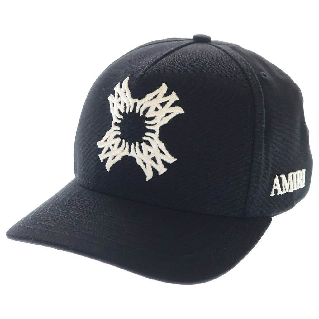 AMIRI(アミリ) MA QUAD CANVAS HAT クワッド キャンバス ハット ブラック AMHACP1034