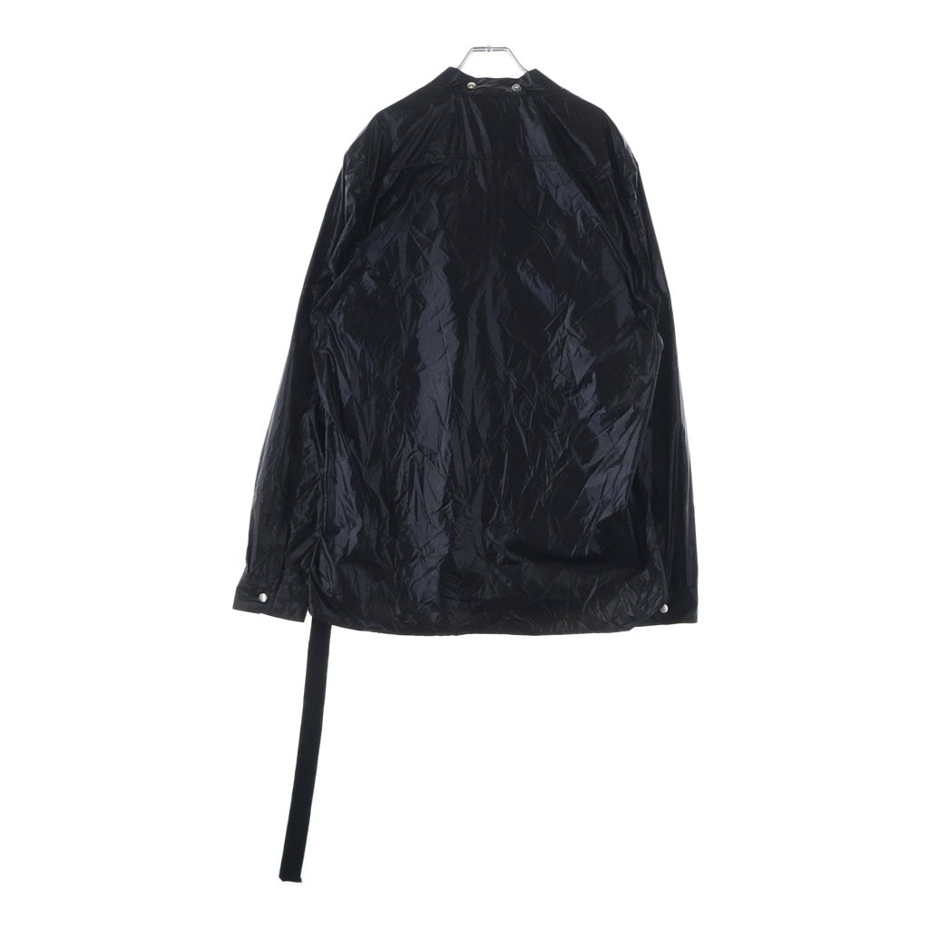 Rick Owens(リックオウエンス) 26SS LARRY SHIRT ラリー 長袖シャツ ブラック DU01F4287-NPS