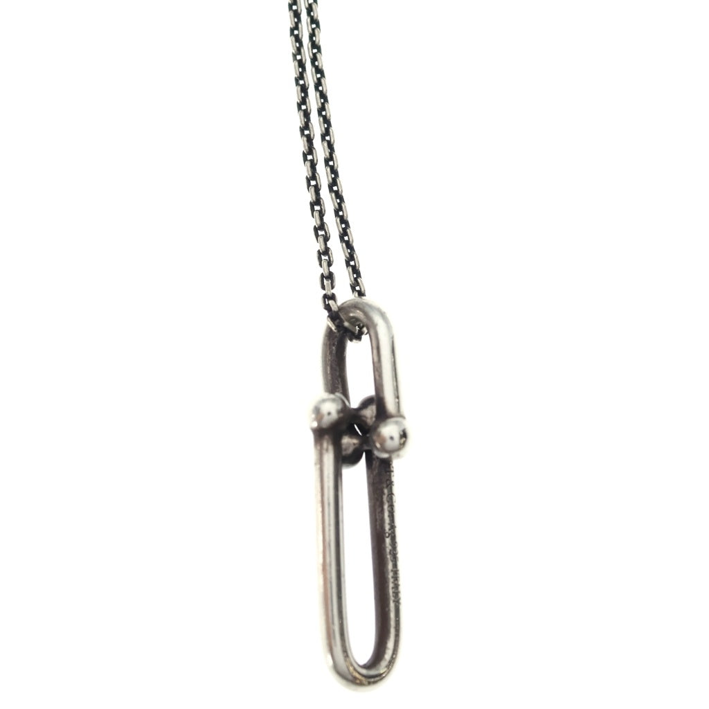 TIFFANY & Co.(ティファニー) ハードウェア リンク ペンダントネックレス シルバー レディース