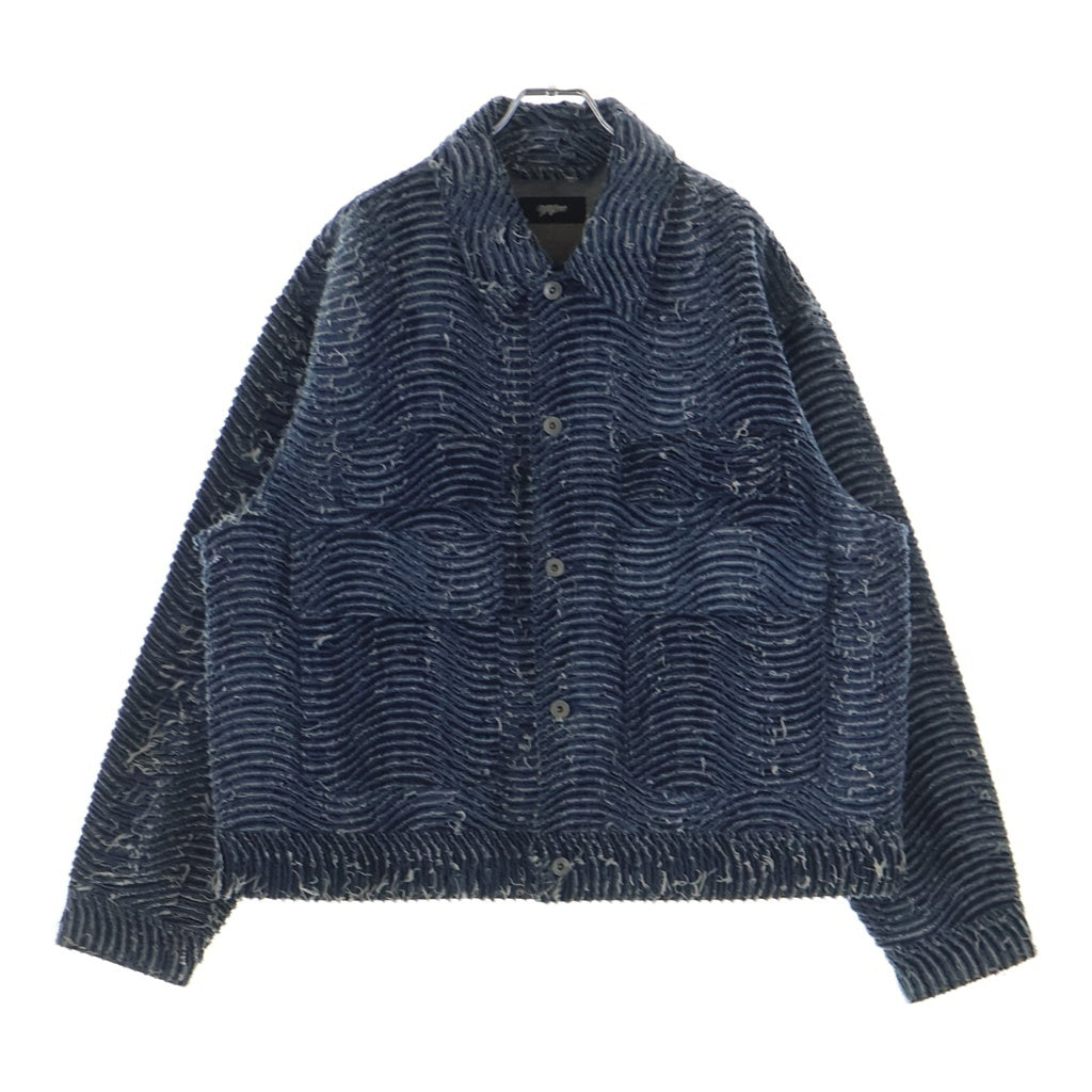 MYne(マイン) 23SS Wave Denim Jacket ウェーブデニムジャケット インディゴ