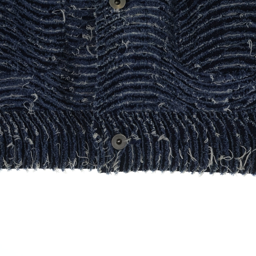 MYne(マイン) 23SS Wave Denim Jacket ウェーブデニムジャケット インディゴ