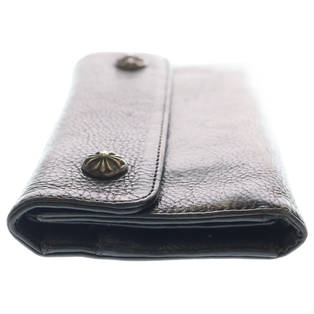 CHROME HEARTS(クロムハーツ) WAVE ウェーブ レザーウォレット 財布 ブラック
