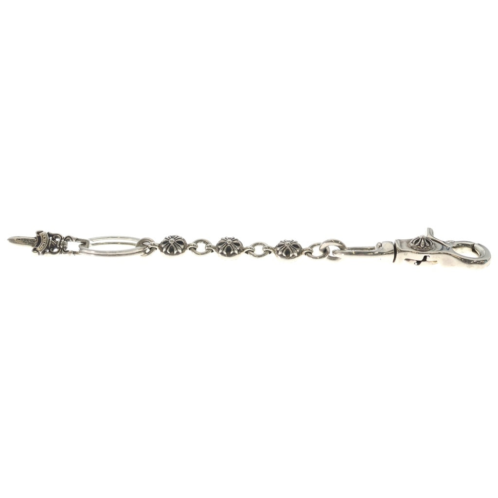 CHROME HEARTS(クロムハーツ) CLIP No2 BALL 3B クロスボール クリップ キーチェーン シルバー