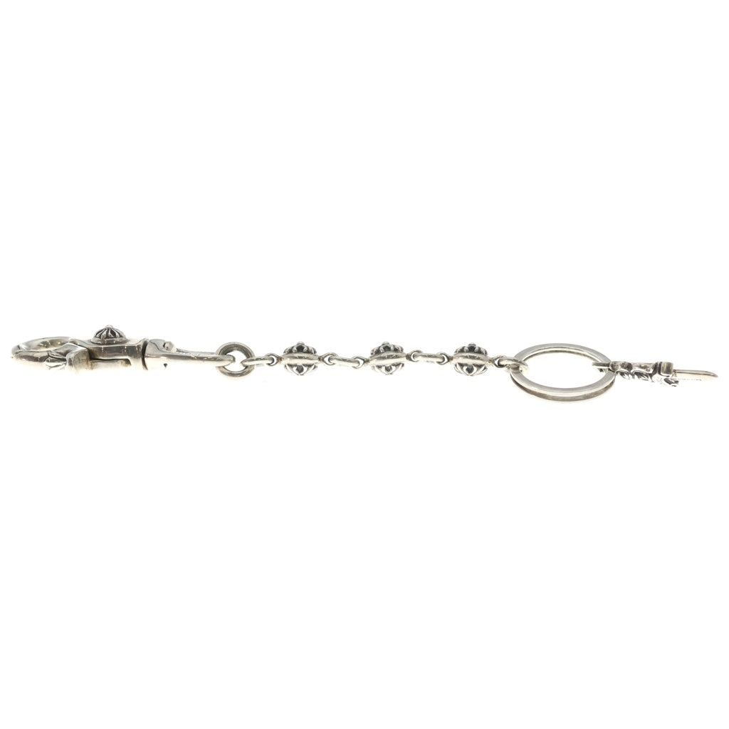 CHROME HEARTS(クロムハーツ) CLIP No2 BALL 3B クロスボール クリップ キーチェーン シルバー